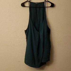 Green strappy Charlotte Russe blouse